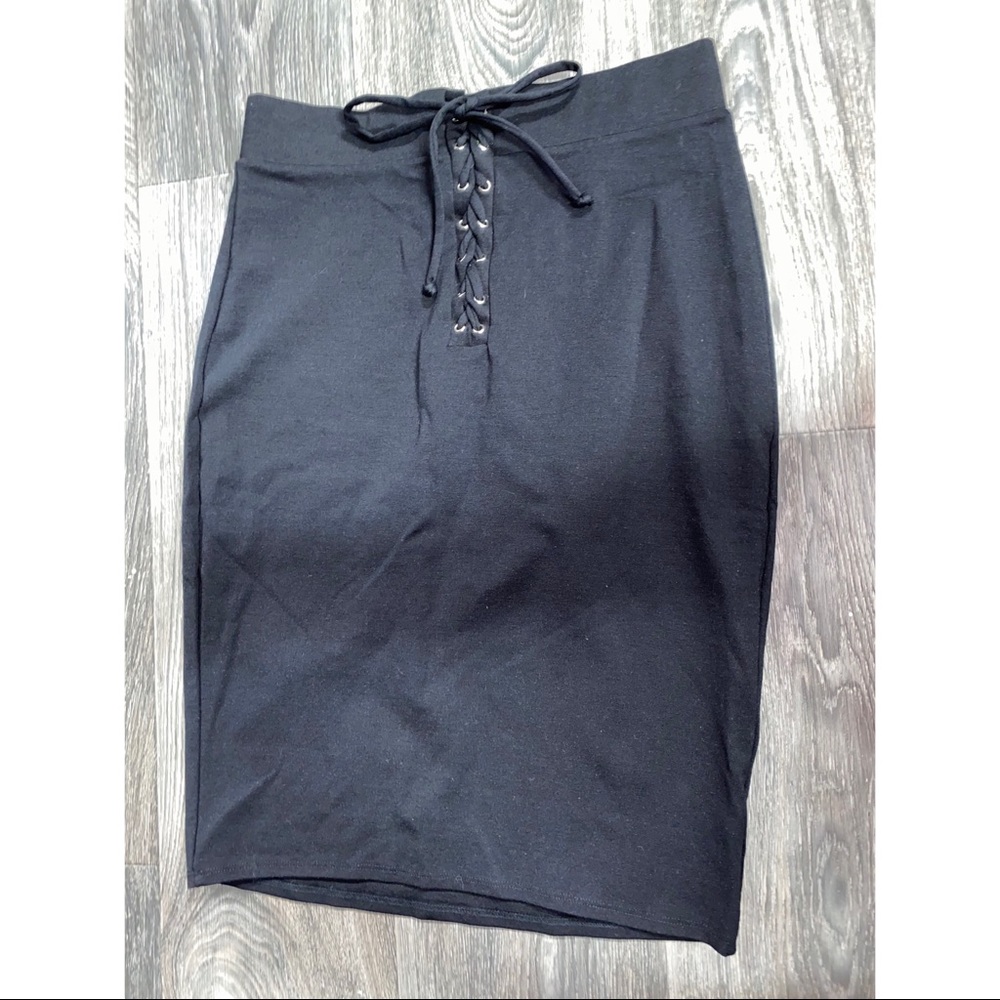 Black dress skirt